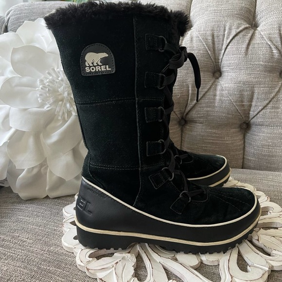 Sorel Shoes Sorel Tall Black Winter Snow Boots Womens Poshmark